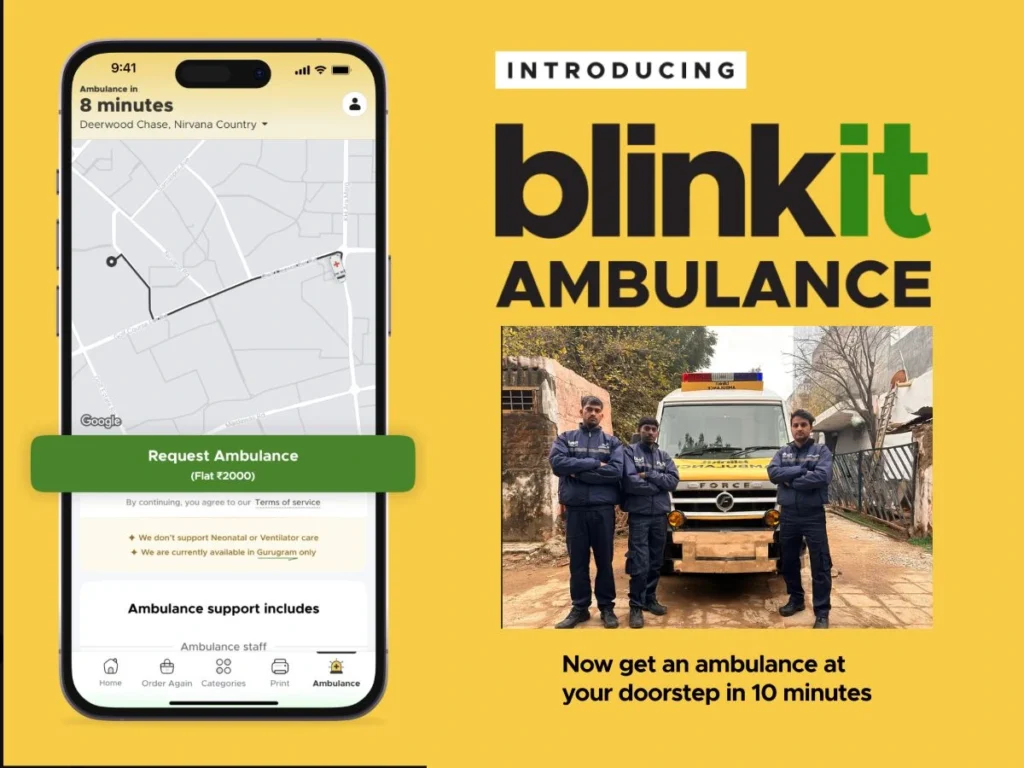 Blinkit Ambulance: Redefining Emergency Medical Services